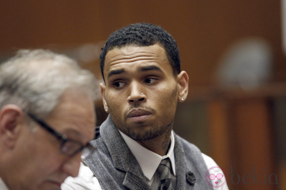 Chris Brown ante la corte en Los Ángeles