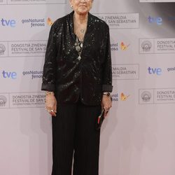 Pilar Bardem en el estreno de 'Volver a nacer' en el Festival de San Sebastián 2012