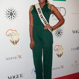 Leila Lopes en el almuerzo Fashion 4 Development's en Nueva York