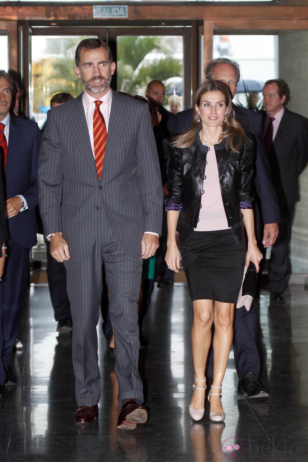 Los Príncipes Felipe y Letizia en la inauguración de la Asamblea de Municipios y Regiones de Europa