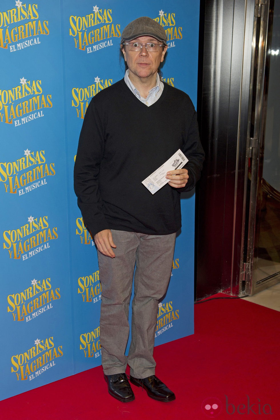 Santiago Segura en el estreno de 'Sonrisas y lágrimas'