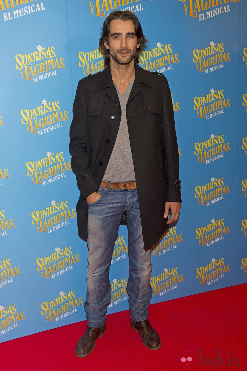 Aitor Luna en el estreno de 'Sonrisas y lágrimas'