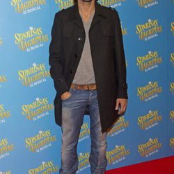 Aitor Luna en el estreno de 'Sonrisas y lágrimas'