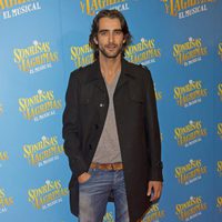 Aitor Luna en el estreno de 'Sonrisas y lágrimas'