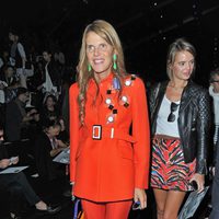 Anna Dello Russo en el front row de la Semana de la Moda de Paris