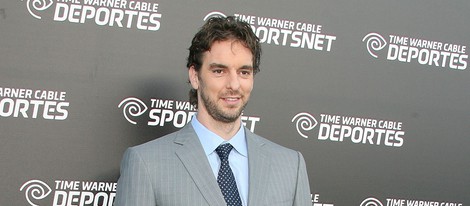 Pau Gasol en la presentación del canal Time Warner Sports