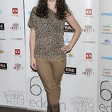 Elena Rivera en los Premios del Teatro Musical 2012