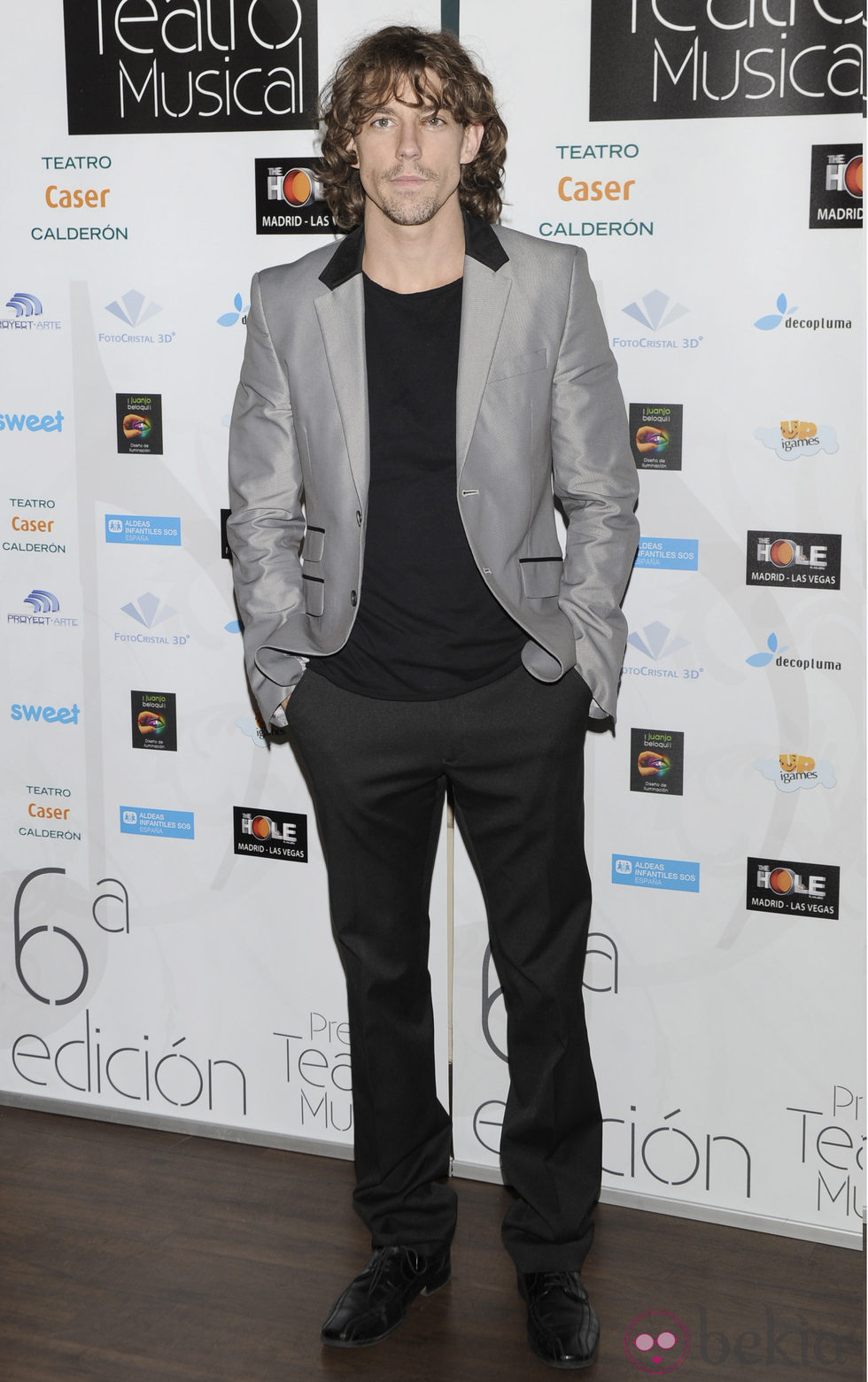 Adrián Lastra en los Premios del Teatro Musical 2012