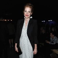 Jessica Chastain en la Semana de la Moda de París primavera/verano 2013