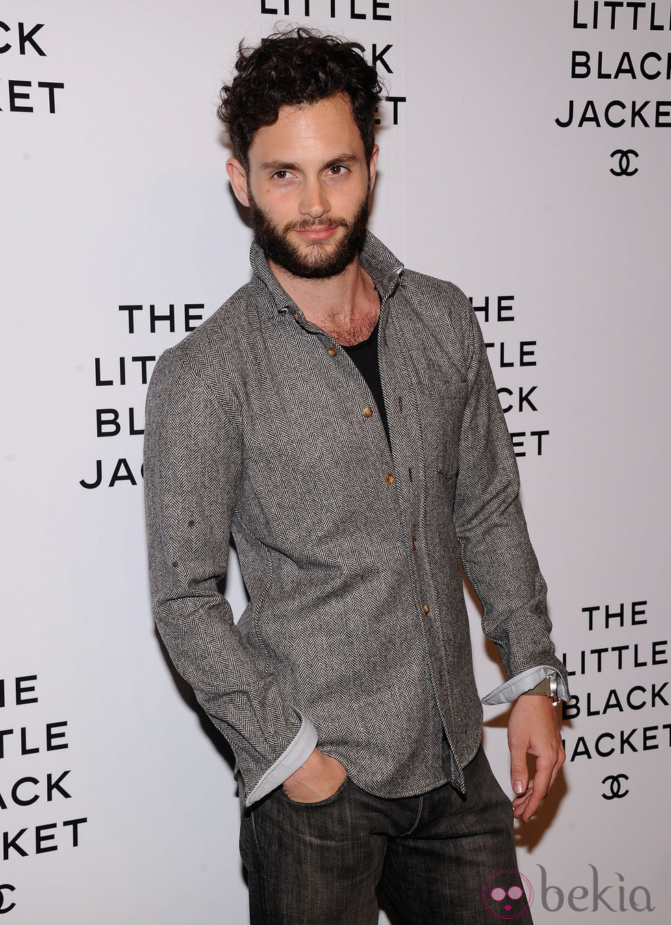 Penn Badgley en un evento de Channel 