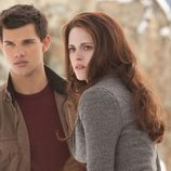 Taylor Lautner y Kristen Stewart en 'Amanecer.Parte2'