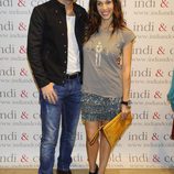 Nerea Garmendia y Jesús Olmedo en la inauguración de la tienda Indi & Cold en Madrid