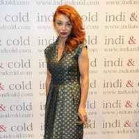 Neus Asensi en la inauguración de la tienda Indi & Cold en Madrid