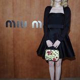 Emma Stone en el desfile de Miu Miu de la Semana de la Moda de París