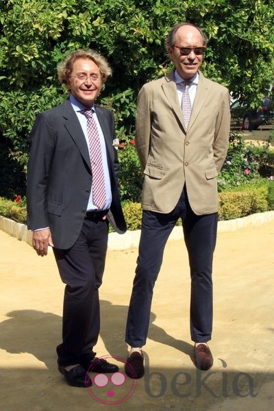 Victorio y Lucchino en la celebración del primer aniversario de boda de los Duques de Alba