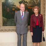 Los Reyes Juan Carlos y Sofía en el 20 aniversario del Museo Thyssen-Bornemisza