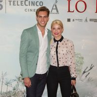 Soraya y Miguel Herrera en el estreno de 'Lo Imposible' en Madrid