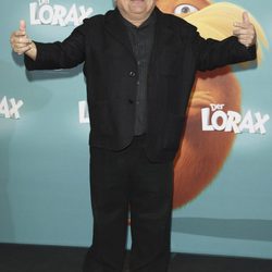 Danny Devito en la presentación de la película Lorax