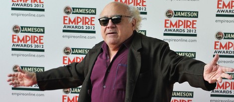 El actor Danny Devito en la Jameson Empire Awards en marzo de 2012