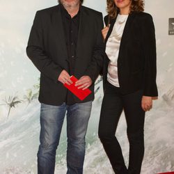 Enrique Urbizu en el estreno de 'Lo Imposible' en Madrid