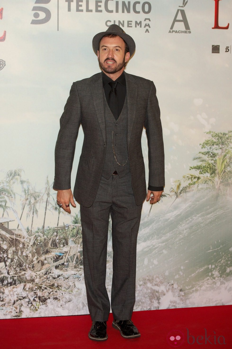 Álex O'Dogherty en el estreno de 'Lo Imposible' en Madrid