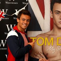 Tom Daley en la firma de su libro 'Tom Daley 'My Story'