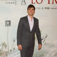 Daniel Muriel en el estreno de 'Lo Imposible' en Madrid