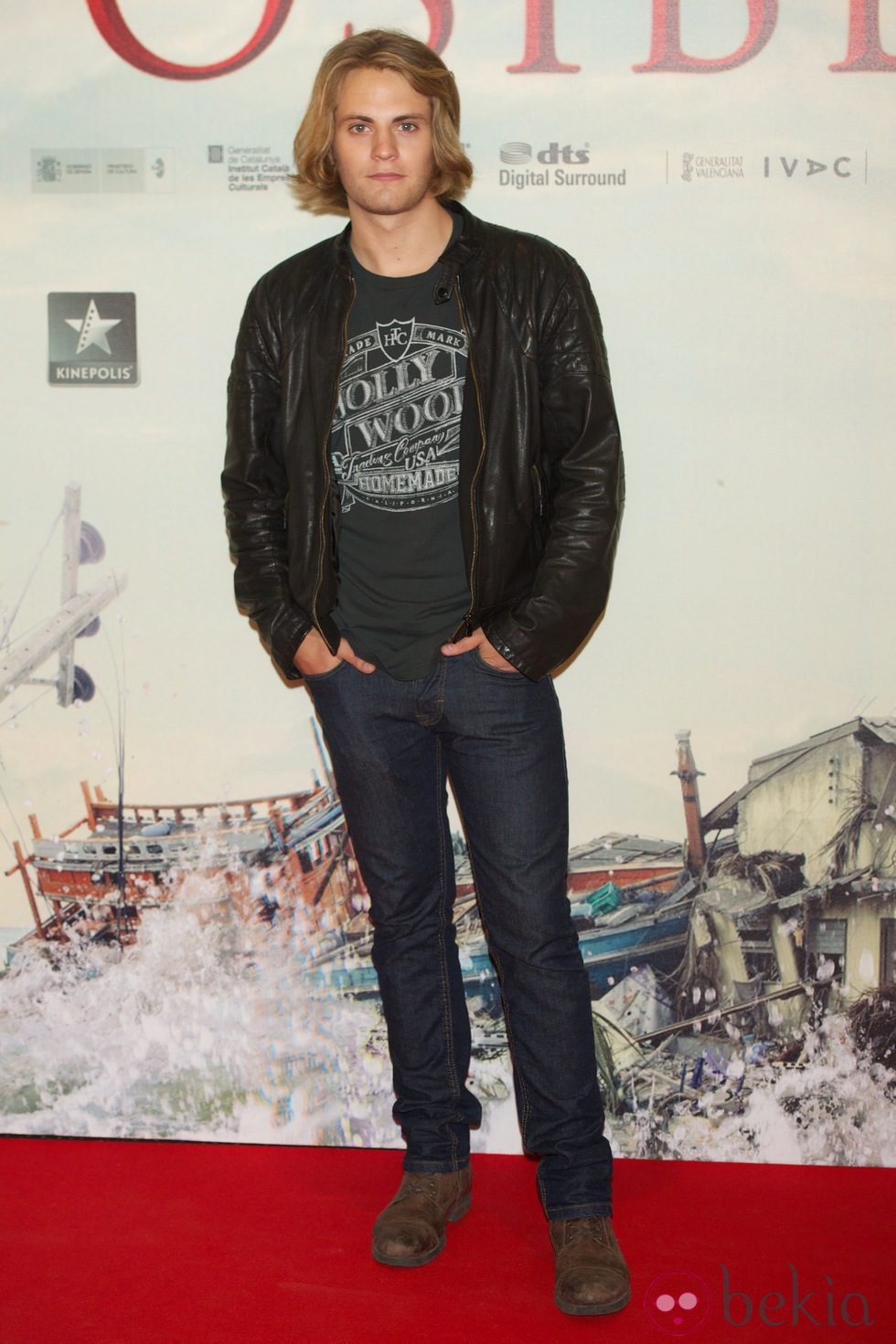 Jaime Olías en el estreno de 'Lo Imposible' en Madrid