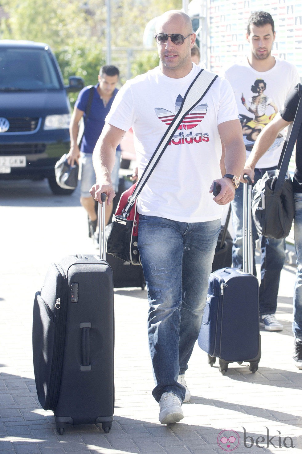 Pepe Reina se concentra con la Selección Española en Las Rozas