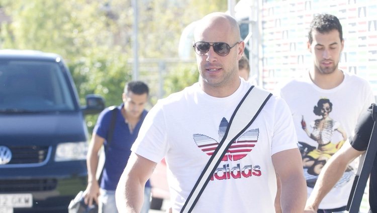 Pepe Reina se concentra con la Selección Española en Las Rozas