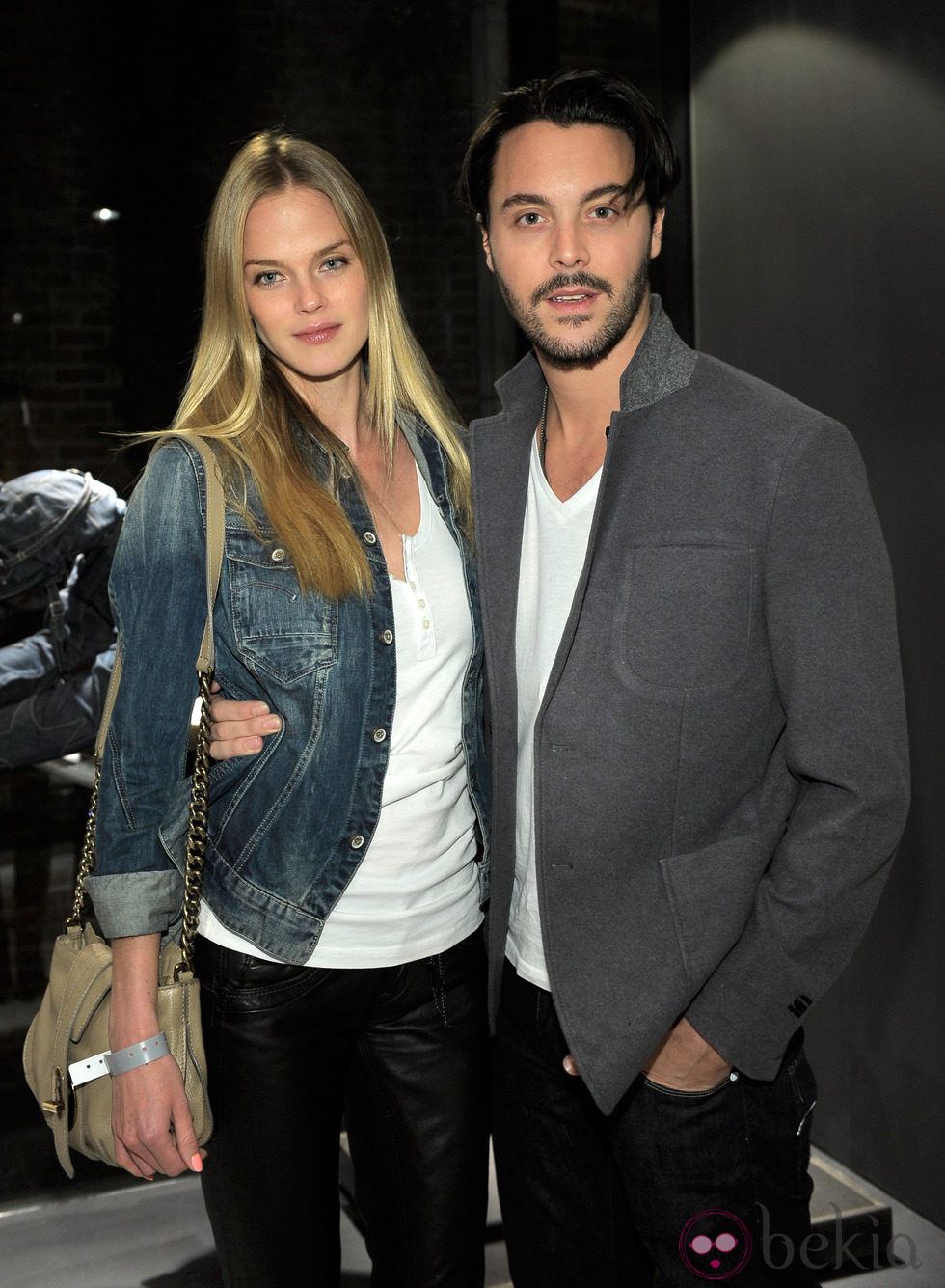 Jack Huston y Shannan Click