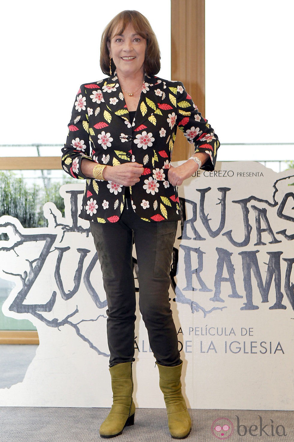 Carmen Maura en la presentación del rodaje de 'Las brujas de Zugarramurdi'