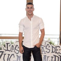 Mario Casas en la presentación del rodaje de 'Las brujas de Zugarramurdi'