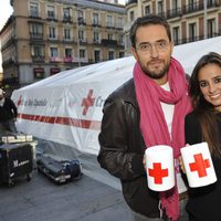 Maxim Huerta y Carmen Alcayde el Día de la Banderita 2012