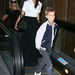 Victoria Beckham y su hijo Romeo Beckham