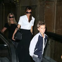 Victoria Beckham y su hijo Romeo Beckham