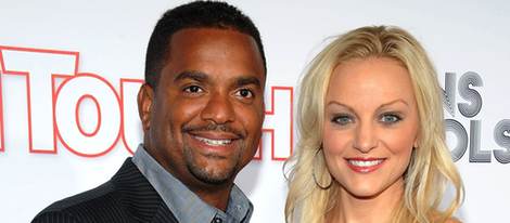 Alfonso Ribeiro y su mujer Angela Unkrich