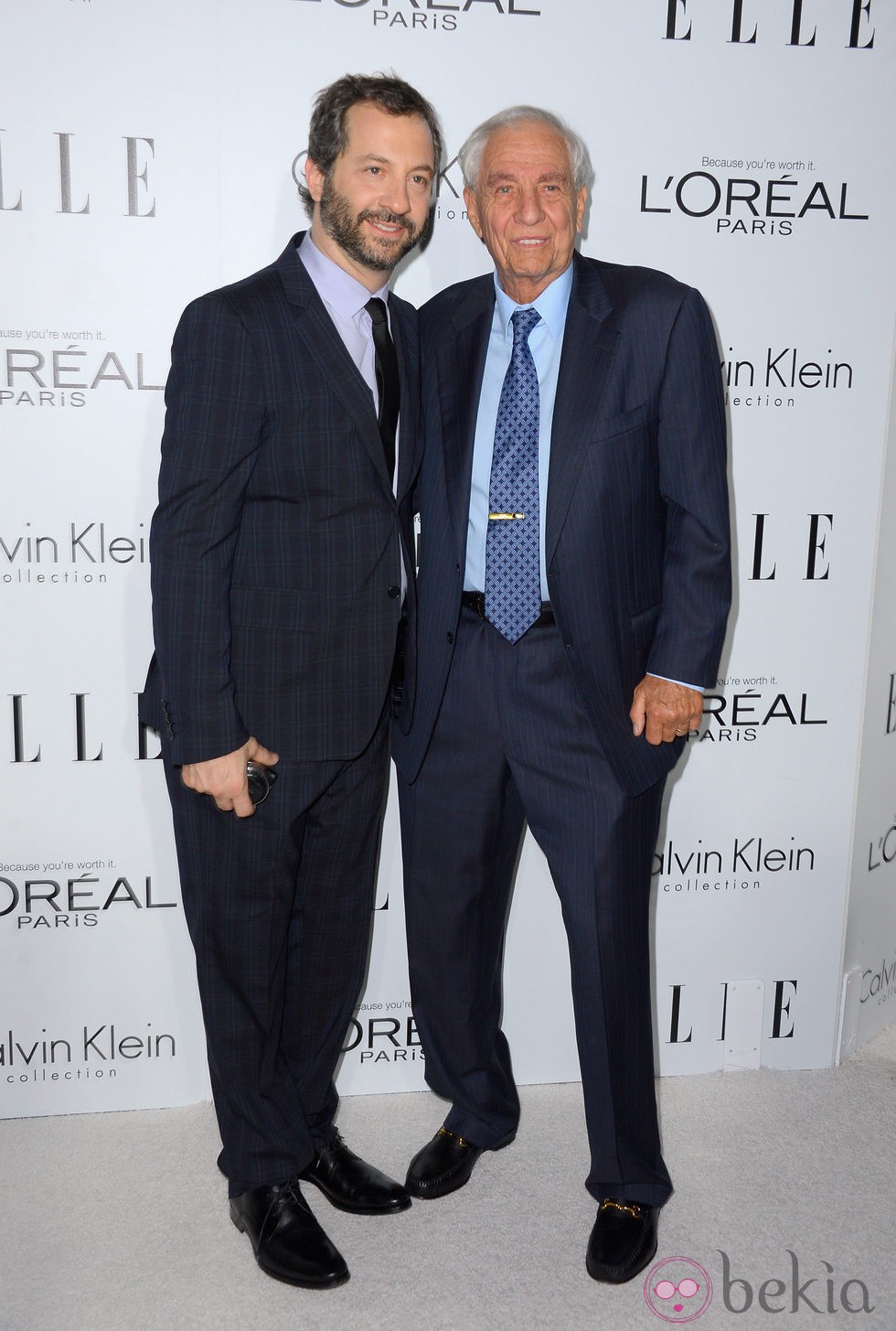 Judd Apatow y Garry Marshall en la gala Elle Women in Hollywood 2012