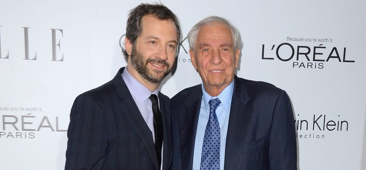 Judd Apatow y Garry Marshall en la gala Elle Women in Hollywood 2012