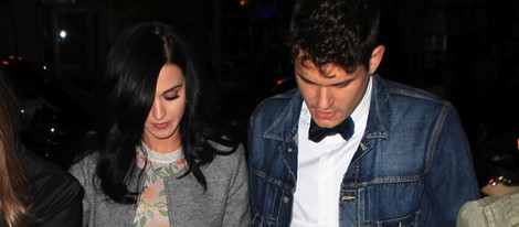 Katy Perry y John Mayer celebrando el 35 cumpleaños del guitarrista