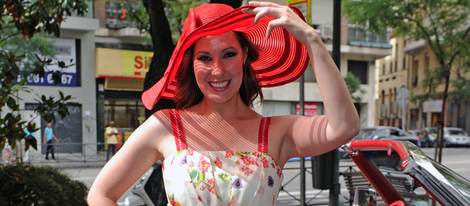 Chayo Mohedano durante la presentación del musical 'Habana Pasion'