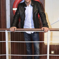 Mario Casas en la presentación de la tercera temporada de 'El Barco'