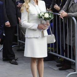 Stéphanie de Lannoy en su boda civil