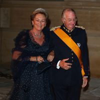 Los Reyes de Bélgica en la cena de gala previa a la boda de Guillermo y Stéphanie