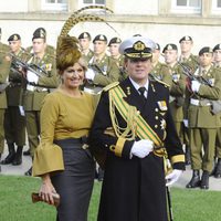 Guillermo y Máxima de Holanda en la boda de Guillermo y Stéphanie de Luxemburgo