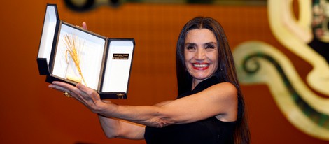 Ángela Molina recoge la Espiga de Honor del Festival de Cine de Valladolid 2012