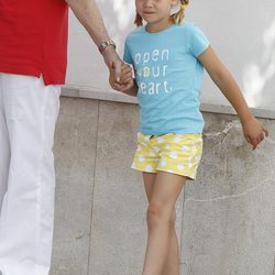 Irene Urdangarín en el segundo día de regatas de la Copa del Rey de Vela 2011