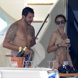 Borja Thyssen y Blanca Cuesta, días de vino y rosas en Ibiza