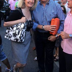 Nieves Herrero en la corrida de toros de José Tomás en Huelva