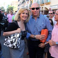 Nieves Herrero en la corrida de toros de José Tomás en Huelva